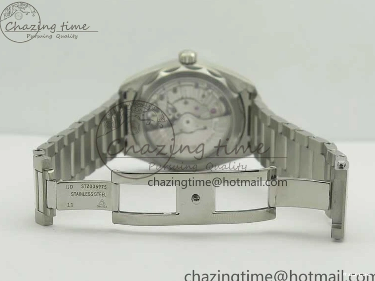 0425 Aqua Terra 150M Master Chronometers VSF 1:1 Best Edition Deep Blue Dial Silver Hand on SS Bracelet A8900 Super Clone HighPerformance 8013